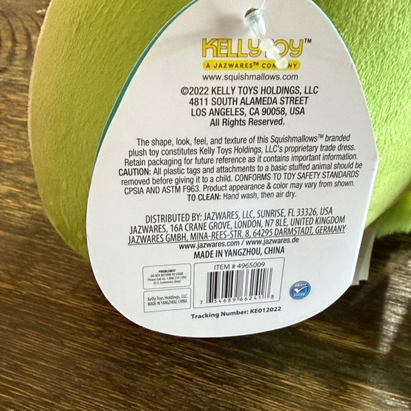 Original Squishmallows, FIFI Squish date 7.13.2021 Fruit Squishmallows NWT - Picture 3 of 7